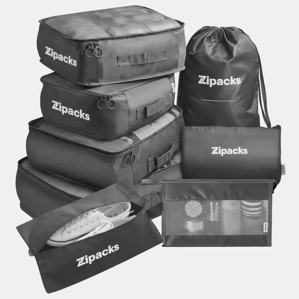 Pack de Cubos Organizadores de Viaje (8 Piezas)