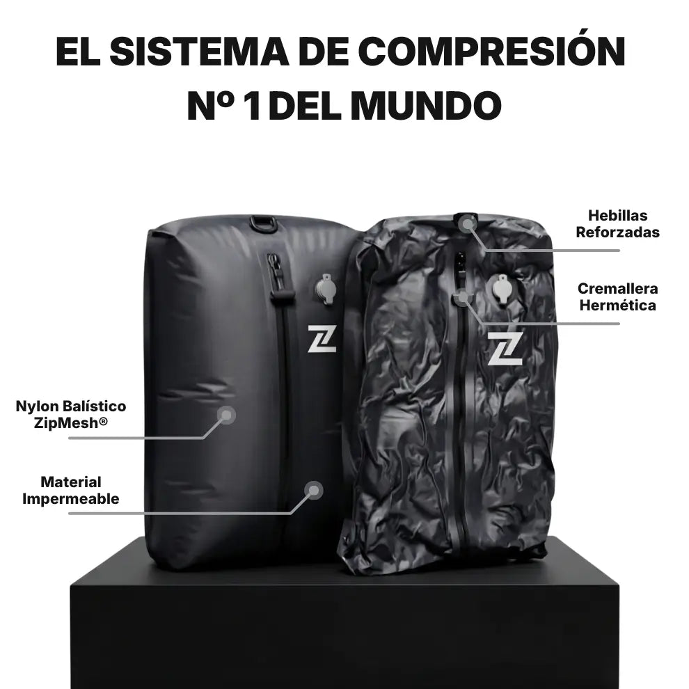 Zipacks® Sistema de Compresión Inteligente